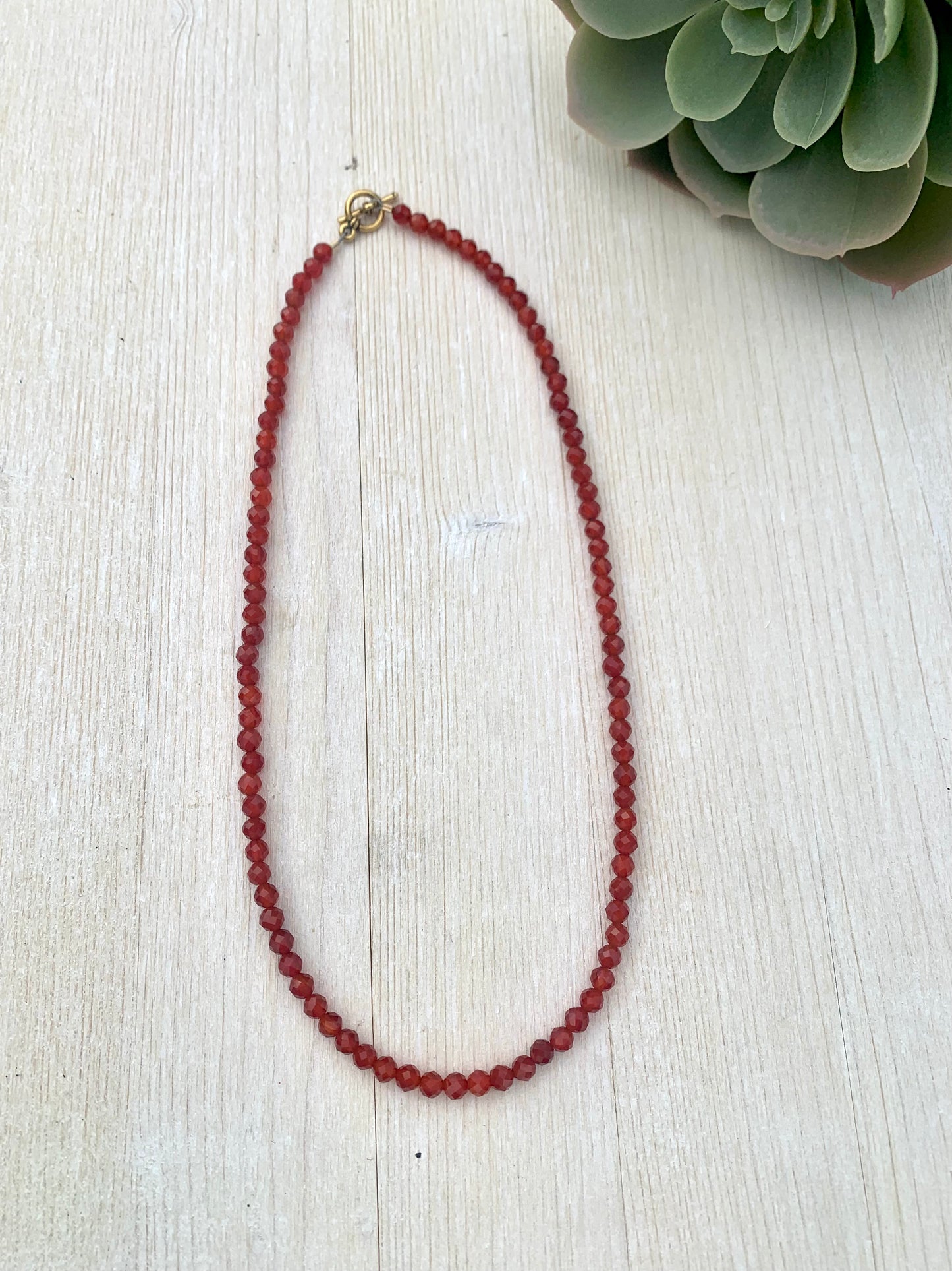 Carnelian Choker