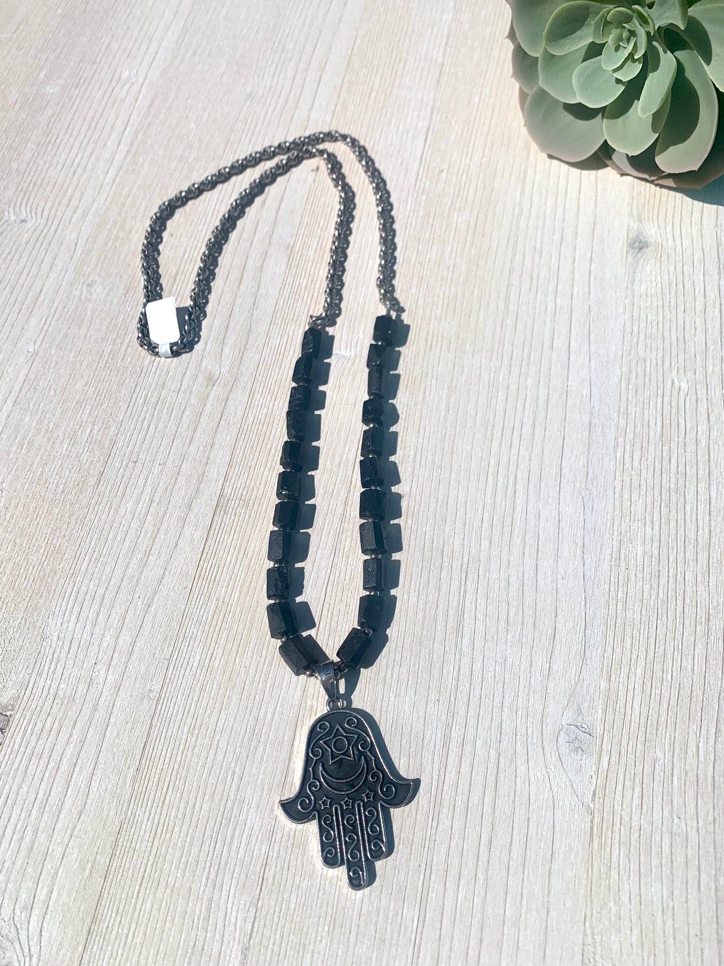 Black Tourmaline Necklace